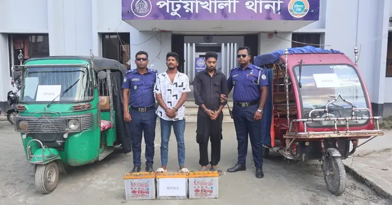 গ্রেপ্তার হওয়া আসামিরা